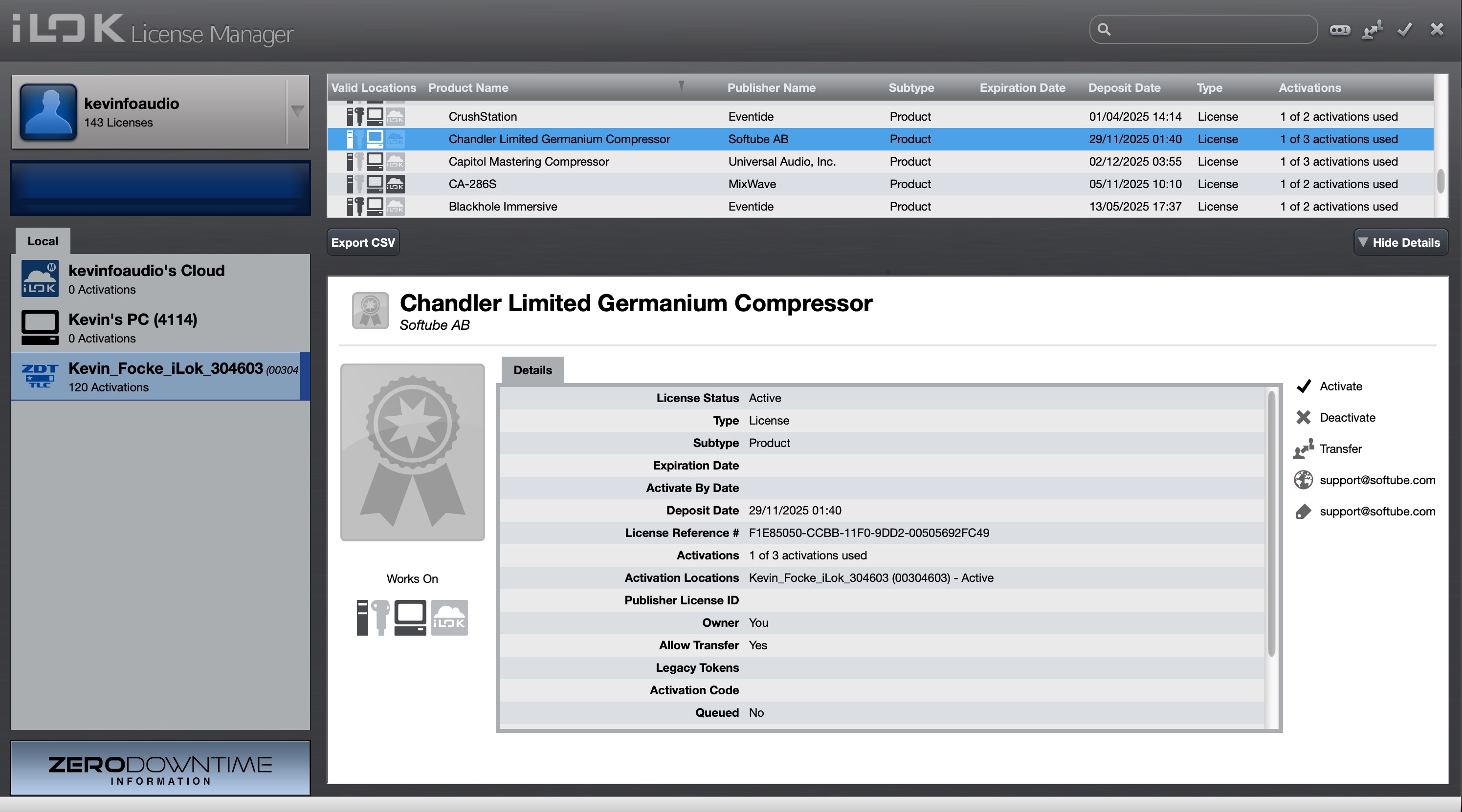 Softube Chandler Limited Germanium Compressor Plugin